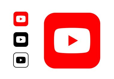 YouTube simge çizimi, YouTube logo vektörü, YouTube Uygulamaları logosu