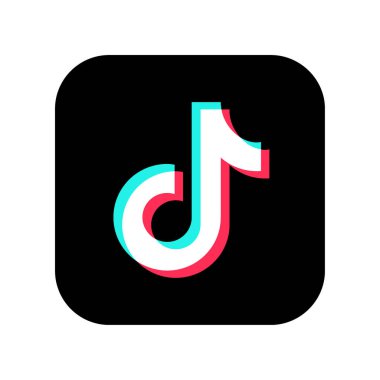 TikTok logosu serbest vektör, TikTok Simgesi Klip sanatı, Popüler tiktok logosu