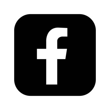 Facebook Simgesi siyahı, Facebook siyah logosu şeffaf arkaplan, Facebook logosu PNG,  ,  ,