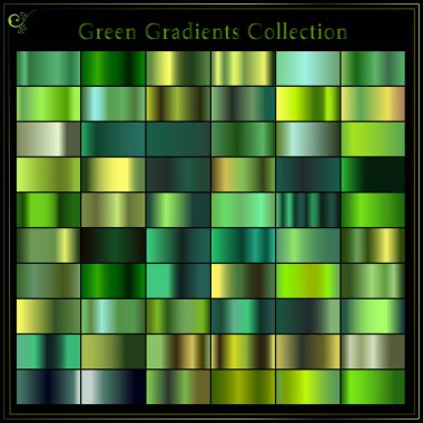 Metal eğimli. Metalik arka plan. Parlak bir yüzey. Yeşil krom dokusu. Krom palet seti.