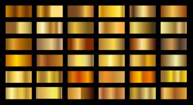 Altın arkaplan dokusu vektör simgesi pürüzsüz desen. Aydınlık, gerçekçi, zarif, parlak, metalik ve altın renkli çizimler. Ağ vektörü. Çerçeve, kurdele, para, soyut tasarım