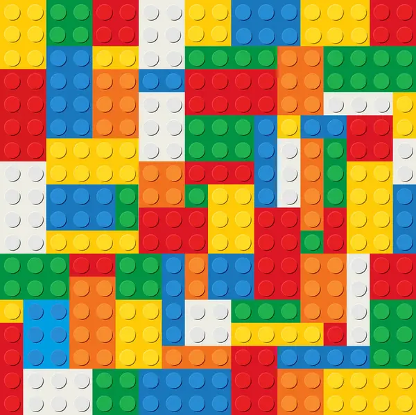 Plastik parçaların kusursuz vektör deseni.