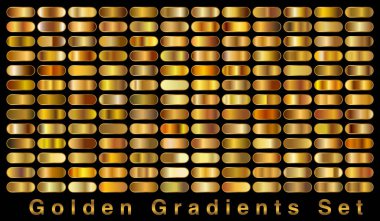 Altın arkaplan dokusu vektör simgesi pürüzsüz desen. Işık, gerçekçi, zarif, parlak, metalik ve altın rengi çizimler. 