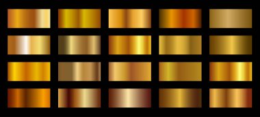 Altın arkaplan dokusu vektör simgesi pürüzsüz desen. Aydınlık, gerçekçi, zarif, parlak, metalik ve altın renkli çizimler. Ağ vektörü. Çerçeve, kurdele, para, soyut tasarım