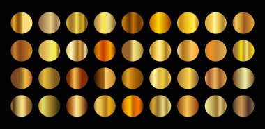 Altın arkaplan dokusu vektör simgesi pürüzsüz desen. Aydınlık, gerçekçi, zarif, parlak, metalik ve altın renkli çizimler. Ağ vektörü. Çerçeve, kurdele, para, soyut tasarım