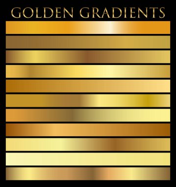 Altın arka plan doku vektör simge seamless modeli. Işık, gerçekçi, zarif, parlak, metalik ve altın gradyan illüstrasyon. Malzeme kafes. Tasarım kare, şerit, sikke, soyut