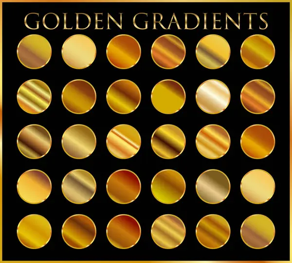 Altın arka plan doku vektör simge seamless modeli. Işık, gerçekçi, zarif, parlak, metalik ve altın gradyan illüstrasyon. Malzeme kafes. Tasarım kare, şerit, sikke, soyut