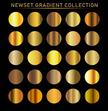 Altın arka plan doku vektör simge seamless modeli. Işık, gerçekçi, zarif, parlak, metalik ve altın gradyan illüstrasyon. Malzeme kafes. Tasarım kare, şerit, sikke, soyut