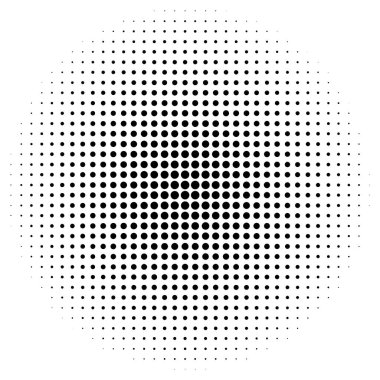 Yarım tonlu daireler, yarım tonlu noktalar.. 