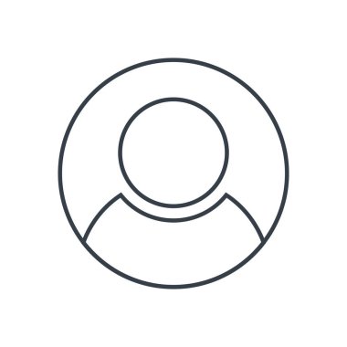 Profil Simgesi, Çevrimiçi profil çizgisi simgesi.