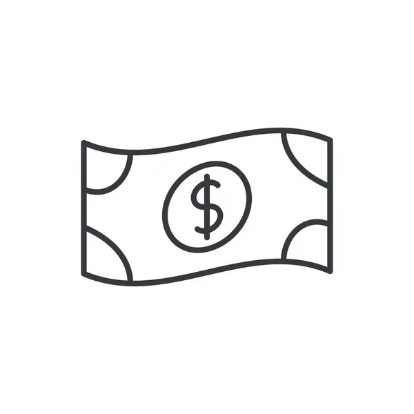 Cash Icon Dolar İşareti. Para Birimi Simgesi, Para Simgesi, Para Simgesi, Dolar Simgesi