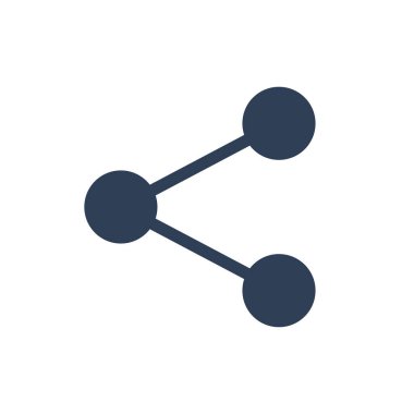 Beyaz arkaplanda izole edilmiş Simge Oku İmza Resim simgesini paylaş