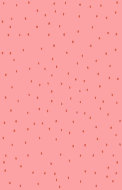 Kırmızı Benekli Pembe Arkaplan Tasarımı Bebek