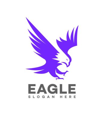Kartal Logosu Sembol Şablonu 