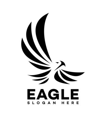 Kartal Logosu Sembol Şablonu 