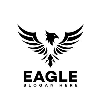 Kartal Logosu Sembol Şablonu 