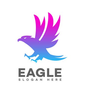 Kartal Logosu Sembol Şablonu 