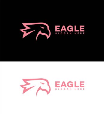 Kartal Logosu Sembol Şablonu 