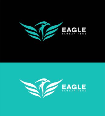 Kartal Logosu Sembol Şablonu 