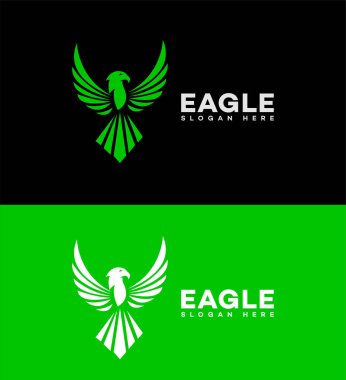 Kartal Logosu Sembol Şablonu 