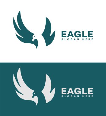 Kartal Logosu Sembol Şablonu 