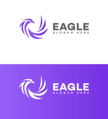 Kartal Logosu Sembol Şablonu 