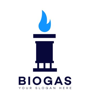 biogaz logosu Sembol Şablonu İmzala