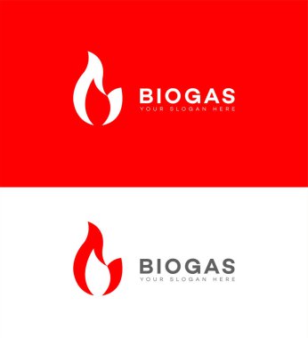 biogaz logosu Sembol Şablonu İmzala