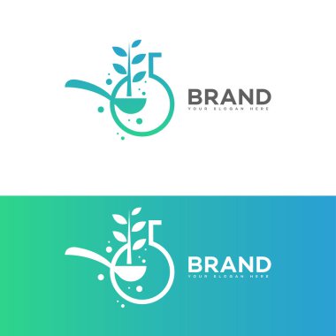 Bilim teknolojisi logosu Sembol Şablonu İmzala  