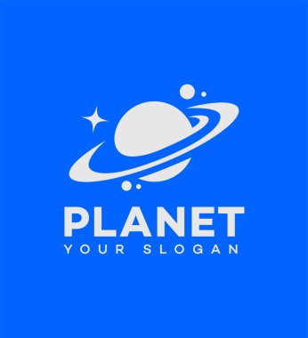 Gezegen logo şablonu 