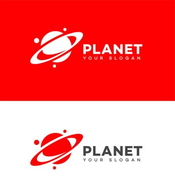 Gezegen logo şablonu 