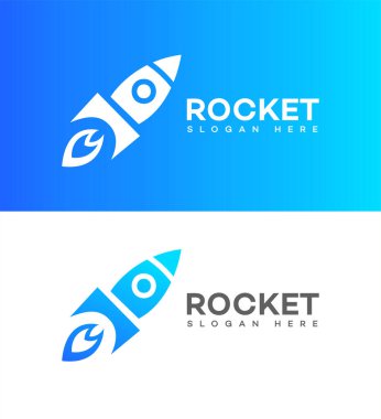 Roket logo şablonu 