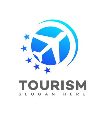 turizm logosu tasarım şablonu