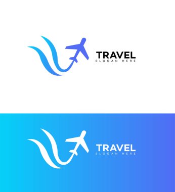 seyahat acentası logo şablonu