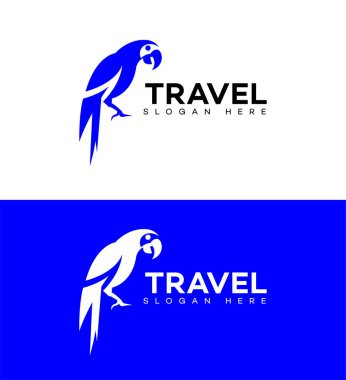 seyahat ve tur logo şablonu