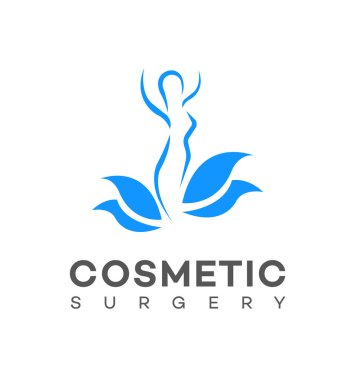 Kozmetik cerrahi logo şablonu