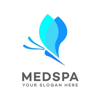 med spa logo şablonu