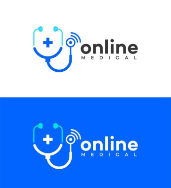 çevrimiçi tıbbi logo şablonu