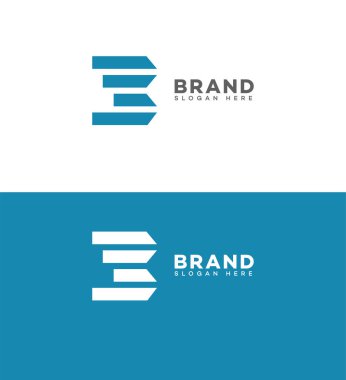 B Harfi Logo Şablonu