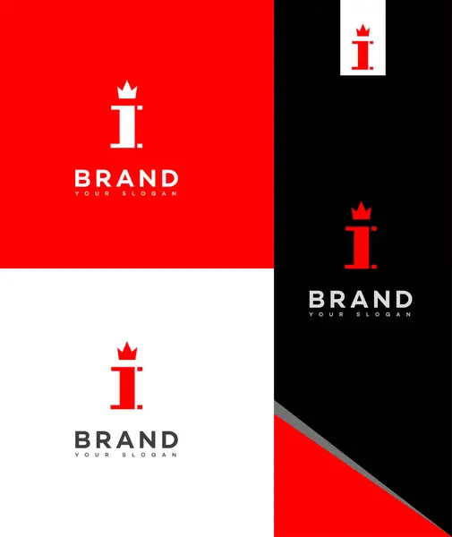 Letra Logo Icono Signo Identidad Marca Letra Símbolo Plantilla — Archivo Imágenes Vectoriales