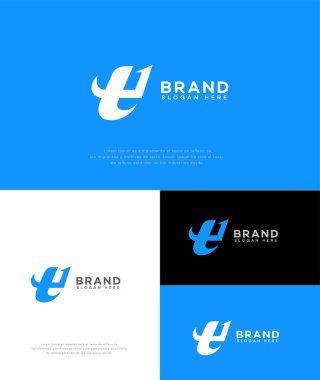 E Harfi Logo Simgesi Kimlik İmzalaması, E Harfi Sembol Şablonu