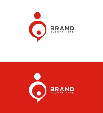 göçmenlik danışmanı logo Kimlik İmza Sembol Şablonu  