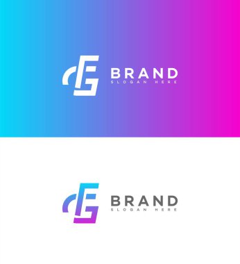 FH, he Letter Logo Kimlik İmzalama Sembol Şablonu