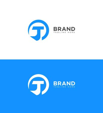 OT, Harf Logosu Kimlik İmzalama Sembol Şablonu