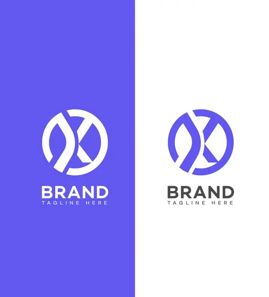 stock vector OX, XO Letter Logo Identity Sign Symbol Template