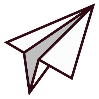 beyaz zemin üzerine kağıt uçak