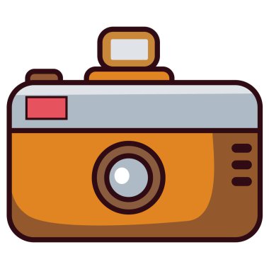 fotoğraf makinesi beyaz arkaplanda