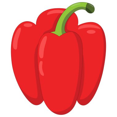 Canlı Chili Pepper Illustration A Spicy Chili