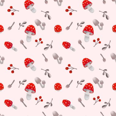 Farklı aksesuarlara sahip renkli arkaplan. 