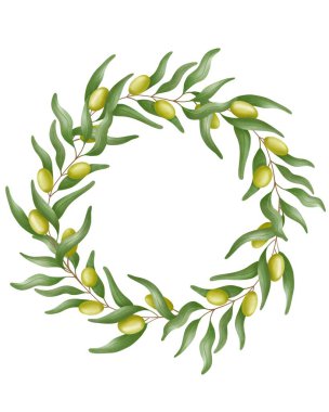 zeytin ağacı çelengi